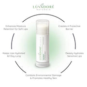 Ultra Big Lip Balm Stick Coconut– Natural Waterproof Lip Moisturizer for Dry, Chapped Lips – Nourishing and Hydrating Form...