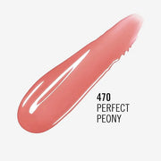 Rimmel London Stay Glossy, 470 Perfect Peony, Lip Gloss, Non-Sticky, Color and Shine, Up To 6-Hour Wear, Precise Applicato...