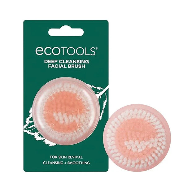 EcoTools Deep Cleansing Facial Brush, Manual Facial Cleansing Brush Exfoliates & Deeply Cleanses, Remove Makeup & Dry Skin...