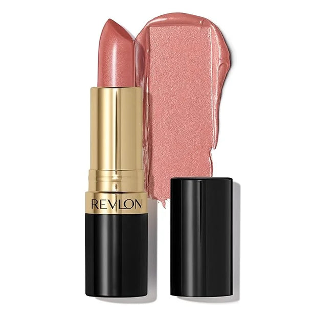 Revlon Super Lustrous Lipstick, Creamy Formula For Soft, Fuller-Looking Lips, Moisturized Feel, 801 After Glow, 0.15 oz - ...