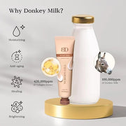 NUBORN CELL Donkey Milk Collagen Cream | Instant glow with 10% Donkey Milk | Type 1 Collagen for Visibly Smooth and Dewy S...