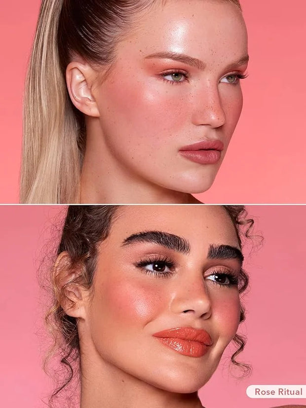 SHEGLAM Color Bloom Liquid Blush Makeup for Cheeks Matte Finish - Rose Ritual - Product Image