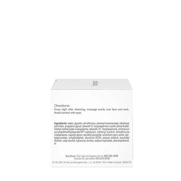 Neutrogena Triple Age Repair Anti-Aging Night Cream Facial Moisturizer, Tone-Evening Dark Spot Remover & Firming Anti-Wrin...