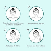 2PCS Reusable Forehead Wrinkle Patches Silicone Forehead Patches Anti-Wrinkle, Wrinkles Treatment for Wrinkles & Fine Line...