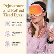 Heated Eye Mask for Dry Eye Relief - Stye Eye Treatment, Sinus Eyemask, Electric Eye Mask for Dry Eyes Moist Heat, Dry Eye...