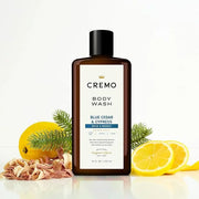 Cremo Body Wash Men, A Woodsy Scent with Notes of Lemon Peel, Cypress and Cedar, 16 Fl Oz - Product Image