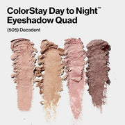 Revlon ColorStay Day to Night Eyeshadow Quad, Longwear Shadow Palette with Transitional Shades and Buttery Soft Feel, Crea...
