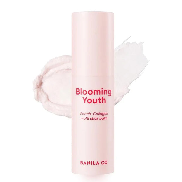 BANILA CO Blooming Youth Multi-balm Stick | All-in-one Hydrating Lip, Face and Neck Cream | Daily Moisturizer Make up Base...