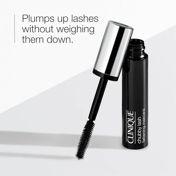 Clinique Chubby Lash Fattening Mascara | Volumizing, Lengthening + Safe For Sensitive Eyes, Jumbo Jet, 0.3 Fl Oz - Product...