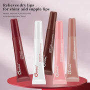 5 Pcs Hydrating Lip Gloss Lip Jam Set, High Shine Glass Finish Nude Colors Moisturizing Glitter Plumping Lip Gloss Shiny J...