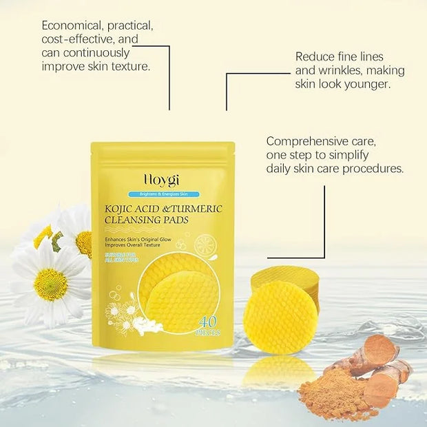 40pc turmeric kojic acid cleansing
