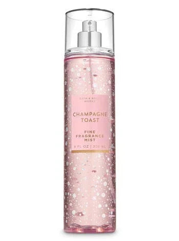 Bath and Body Works - Champagne Toast - 3 pc. Gift Set - Moisturizing Body Wash, Fine Fragrance Mist and Ultra Shea Body C...