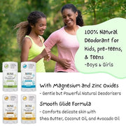 MONA All Natural Deodorant for Kids | Safe for Kids | Vegan, Hypoallergenic & Free from Baking Soda, Aluminum & Synthetic ...