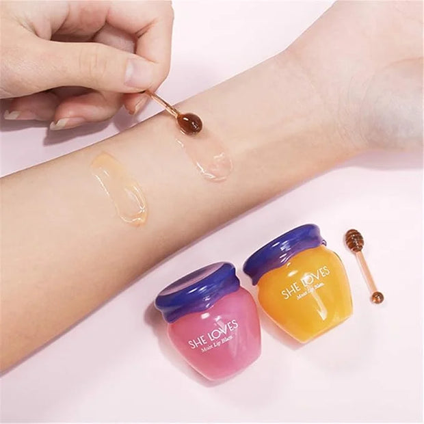 2PCS Lip Mask Overnight, Honey&Sakura Day