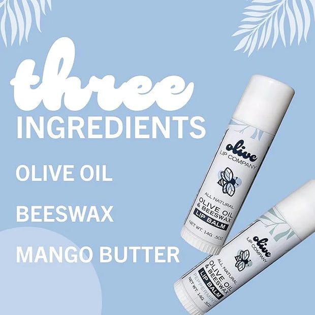Hydrating Beeswax Lip Balm with Natural