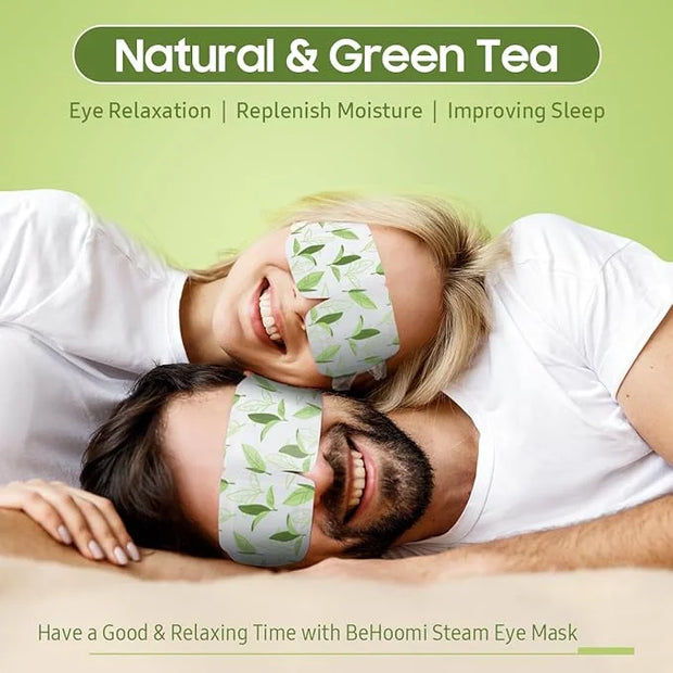 30Packs Steam Eye Mask, Heated Eye Mask Warm Compress for Eyes, Self Heating Warm Eye Masks Disposable Steam Mask for Home...