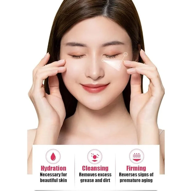 BIOAQUA Honey Peach Hexapeptide Eye Mask Patches Moisturizing Firming Anti-Puffiness Remove Dark Circle Soothing 60pcs/30p...