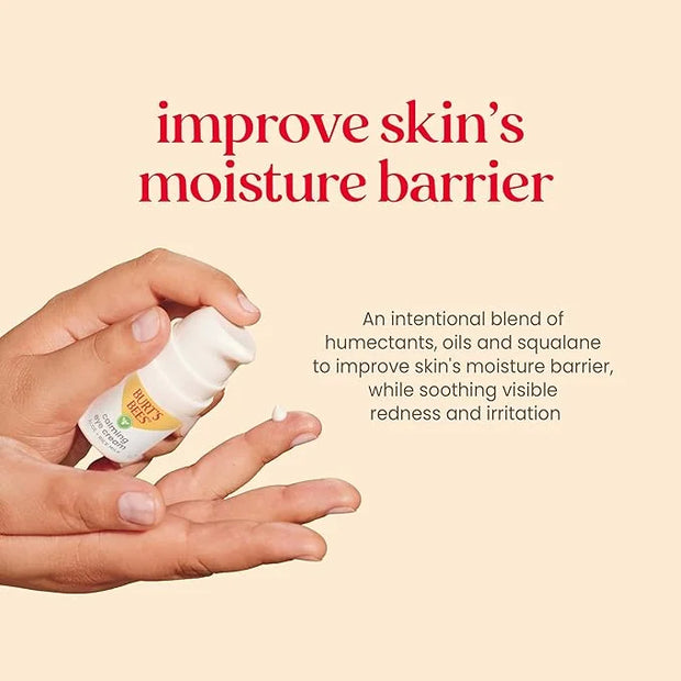 Burt's Bees Calming Eye Cream With Aloe and Rice Milk, Moisturizes Without Causing Redness or Irritation, 98.7 Percent Nat...