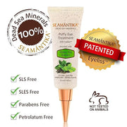 Puffy Eye Treatment Instant results – Naturally Eliminate Wrinkles, Puffiness, Dark Circle and Bags in Minutes – Hydrating...