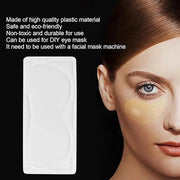 10Pcs (5Pairs) Eye Mask for DIY Face Mask Machine - Reusable Eye Patch Tray Plate Set - Portable DIY Facial Mask Machine M...