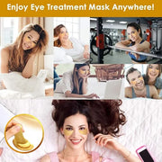 Under Eye Patches, 30 Pairs Gold Eye Mask, Eye Gel Pads With Collagen Treatment for Reducing Dark Circles, Lighten Wrinkle...