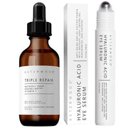 Asterwood Triple Repair Serum (2 oz) + Hyaluronic Acid Eye Serum - Product Image