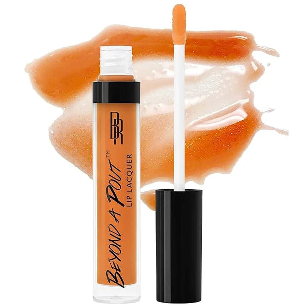 Black Radiance Beyond A Pout Lip Lacquer Lip Gloss, Cajun Spice - Product Image