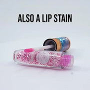 42 Bundle Diamond Bling Bling Mood Color Changing Lip Gloss & Lip Stain Set of 6 Crystal Sparkle Non-Sticky Lightweight Lo...