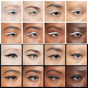 Kaely 2Pcs Black White Gel Eyeliner Pencils Set,Waterproof Eye Liner Pen,Cat Eye Stencil Cat Face Makeup,Eye Black Eyeshad...