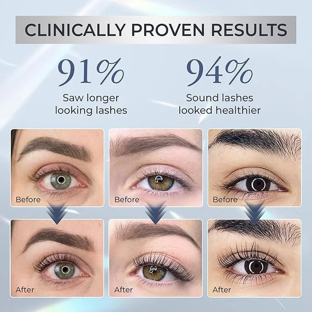 Abera Misan Eyelash Growth Serum (Upgrade Version) - Natural Lash Booster and Lash Enhancer, Regenerating and Nourishing L...