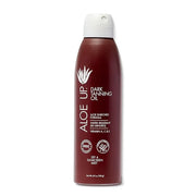 Aloe Up SPF 4 Dark Tanning Oil - Body and Face Tanning Continuous Spray for Outdoor Sun - With Sunscreen, Pure Aloe Vera, ...