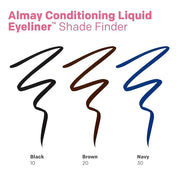 Almay Conditioning Liquid Eyeliner, Longwearing, Waterproof, Hydrating, 20 Brown, 0.03 fl oz. - Product Image