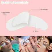 myaokue-up 102 pcs Natural Hydrogel Eye Gel Pads V- Shape Collagen and Aloe Vera Patches for Under Eyes Premium Eye Mask B...