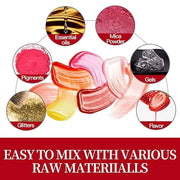 Lip Gloss Base 10 Ounce (350 ML) Clear Lip Gloss Non-Stick Moisturizing Versagel lip gloss base DIY Handmade Lip Gloss Lip...
