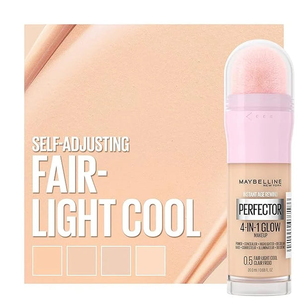 Maybelline New York Instant Age Rewind Instant Perfector 4-In-1 Glow Makeup, Fair/Light Cool - Product Image