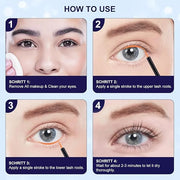 Advanced Eyelash Serum for Thicker, Longer & Longer Looking Eyelashes and Eyebrows, Vegan & Cruelty-Free - Stronger, Thick...