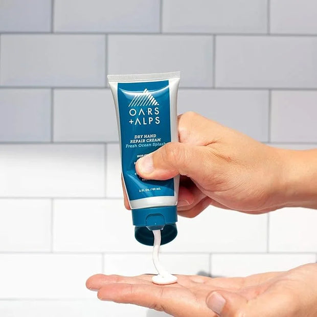 Oars + Alps Hydration Boost Bundle, Includes Face Moisturizer and Eye Cream, Hand Repair Cream, and Body Lotion for Hydrat...