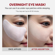MEDITHERAPY Wrinkle-fit Tangle Eye Patch & Wrinkle-fit Face Mask - Under Eye Mask and Eye Cream for Eye Bags, Puffiness, a...