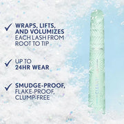 CoverGirl Lash Blast Cleantopia Volume Mascara, 790 Ultramarine Black Frost, Vegan Formula, Clean, Volumizing, for Sensiti...