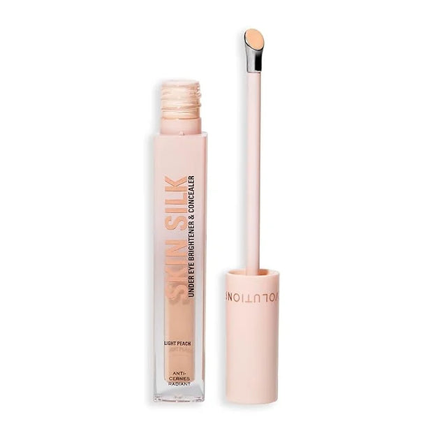 Revolution, Skin Silk Radiant Serum Under Eye Brightener, Hydrates & Smooths Under Eye with Hyaluronic Acid & Squalane, Ve...