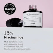 COSRX 15% Niacinamide Face Serum, 0.67 fl oz, Pore Minimizer Serum for Face, Even Skin Tone, Korean Skin Care - Product Image