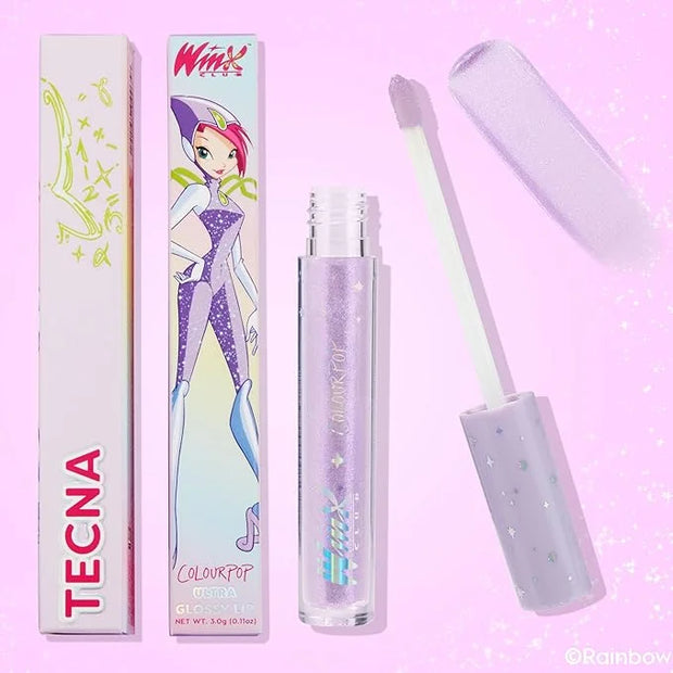 Colourpop Winx Club Ultra Glossy Lip Gloss - Hydrating, Sheer Purple Lip Gloss for Juicy, Fuller-Looking Lips - Formulated...
