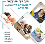 Steam Eye Mask for Travel Essentials,Unscented Sleep Mask Warm Compress for Eyes, Heated Eye Masks for Reduce Puffiness & ...