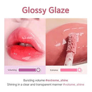 Chewy Lip Glaze, High Shine Lip Gloss, Korean Beauty (GZ02 Fig Fuzz, 3.5 grams) - Product Image