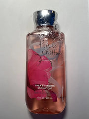 Bath & Body Works Pink Chiffon 10.0 oz Shower Gel - Product Image