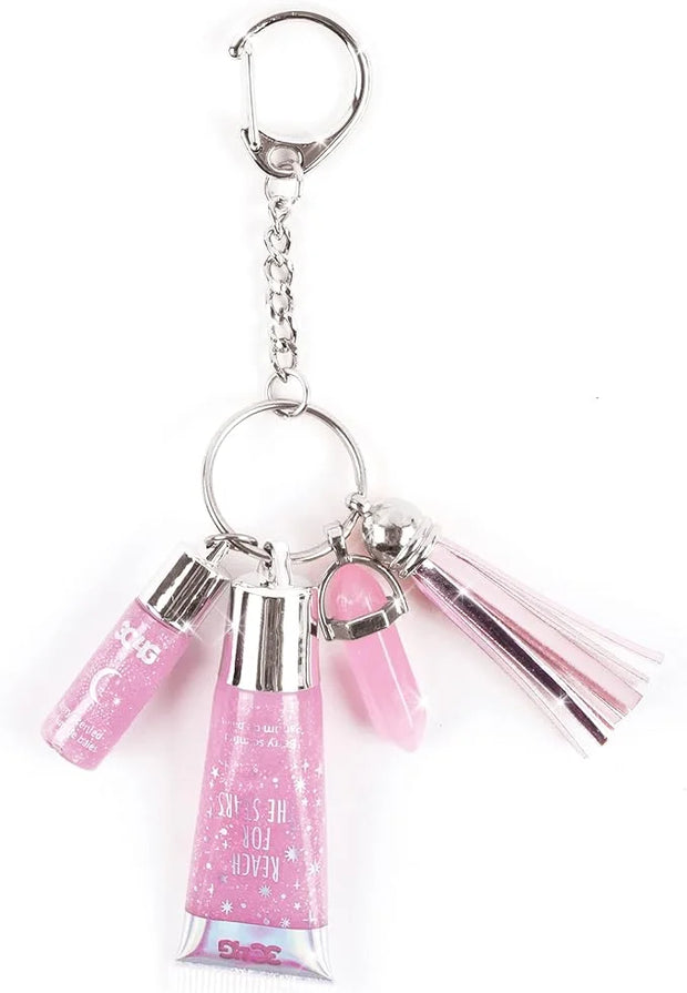 3C4G Celestial Keychain Lip Gloss, Berry Flavor, Lovely Lavender Tint with a Shimmery Finish, for Ages 8 and up by Make It...