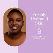 Vitamin C & Hyaluronic Acid Under Eye Serum - Dermatologist Tested, Reduces Eye Bags, Puffiness, Dark Circles & Wrinkles, ...
