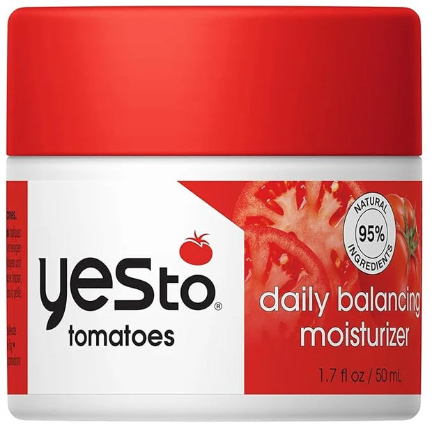 Yes To Tomatoes Daily Balancing Moisturizer, Blemish-Fighting & Enlightening Moisturizer, Natural Vegan & Cruelty Free, 1....