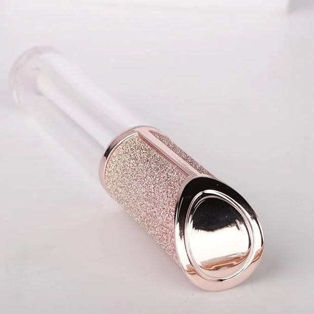 COSIDEA 15pcs Round Empty 5ml 0.17oz lip gloss tubes with wand and Gradient pink leather slope cap Lipgloss tube container...