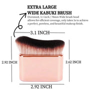Body Makeup Brush, Self Tanner Brush, Kabuki Brush for Body, Tanning Brush for Tan, Body Makeup Brush for Leg, Bronzer Bru...